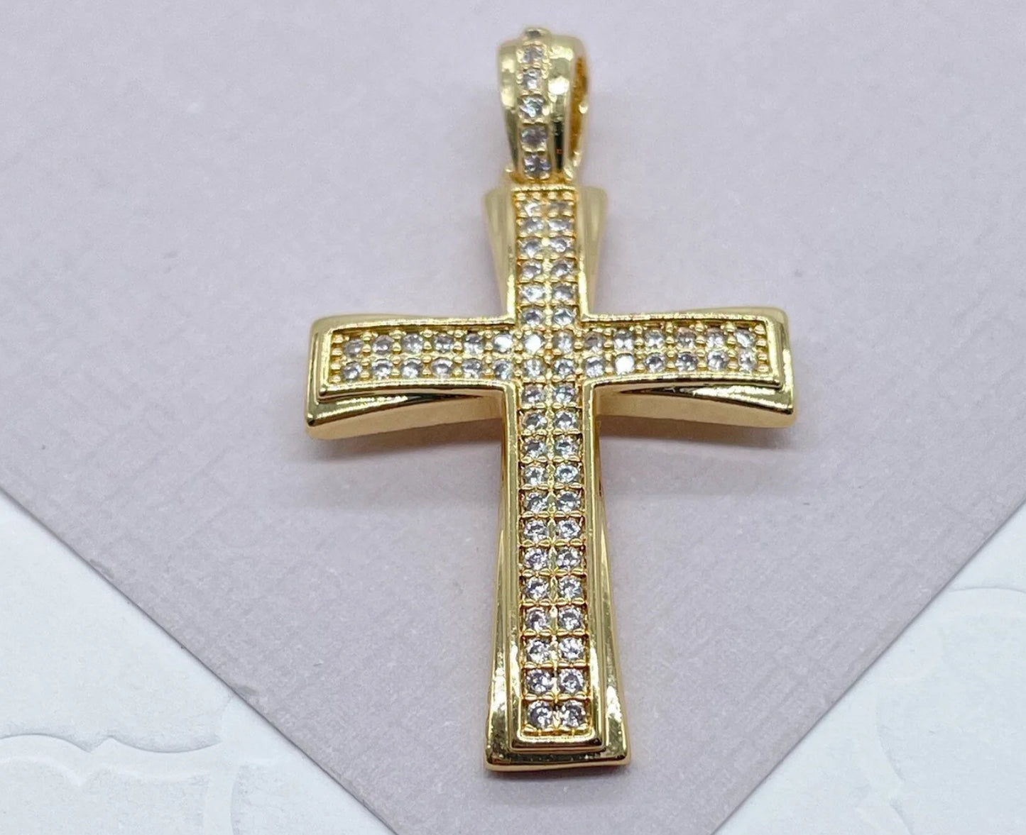 Cross Diamond Pendant Necklace