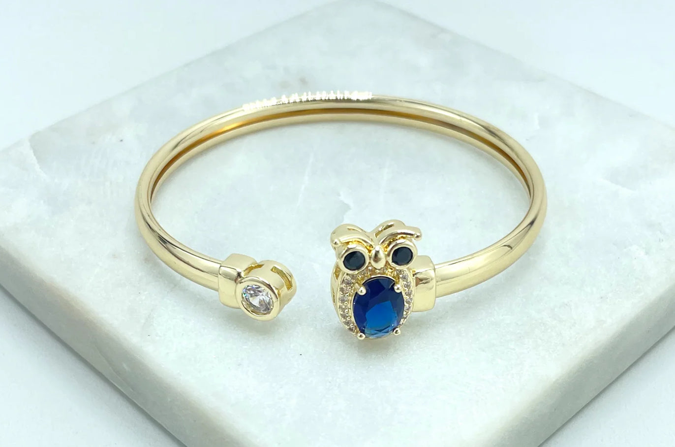 Blue Owl bracelet