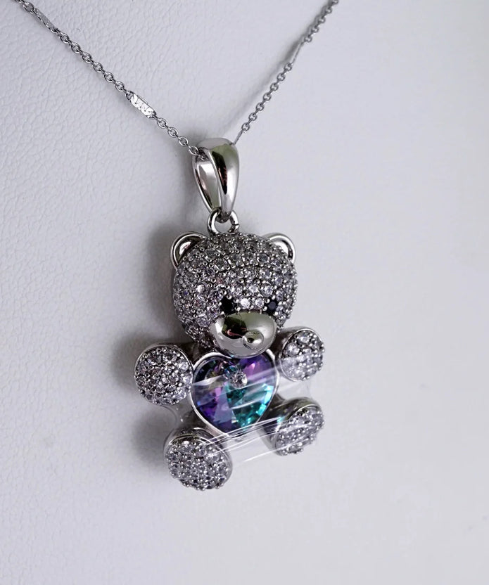 Teddy bear with diamond